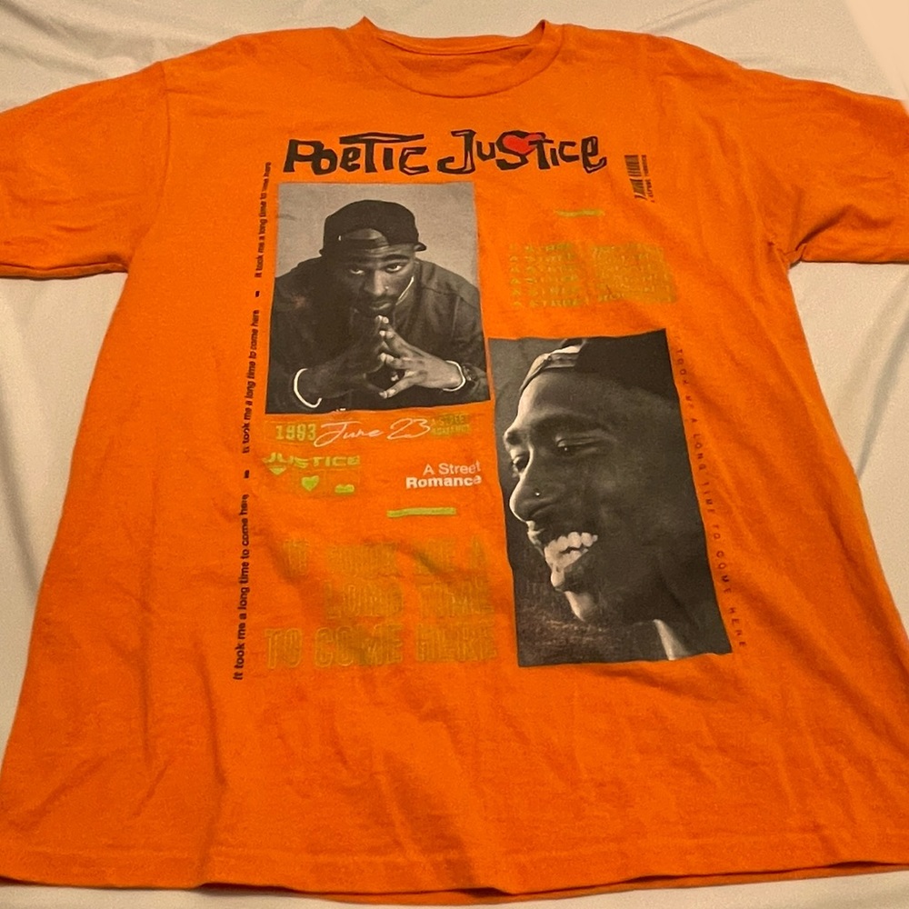 Poetic Justice t-shirt.